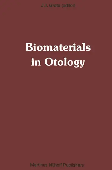 Cover of Biomaterials in Otology