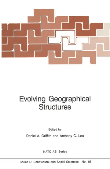 Cover of Evolving Geographical Structures