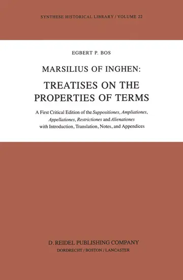 Cover of Marsilius of Inghen