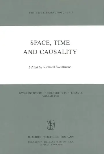 Cover of Space, Time and Causality