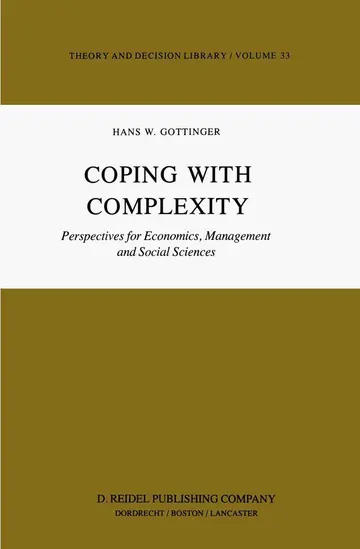 Cover of Coping with Complexity