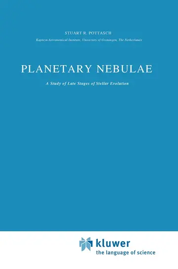 Cover of Planetary Nebulae