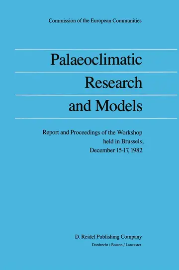 Cover of Palaeoclimatic Research and Models