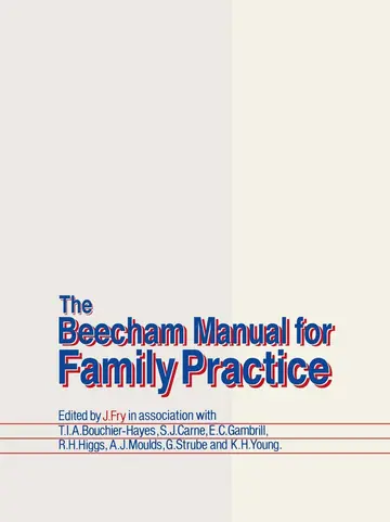 Cover of The Beecham Manual for Family Practice