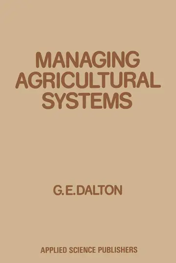 Cover of Managing Agricultural Systems