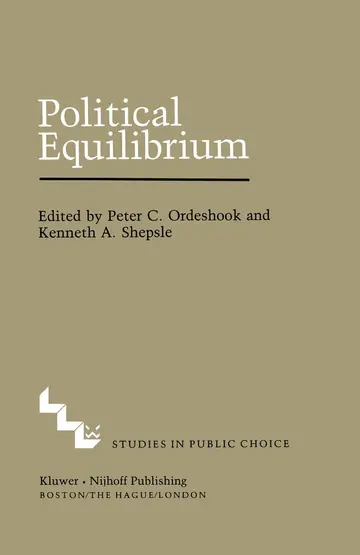 Cover of Political Equilibrium