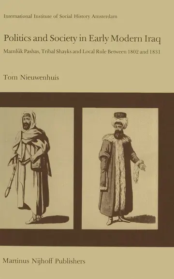 Cover of Politics and Society in Early Modern Iraq