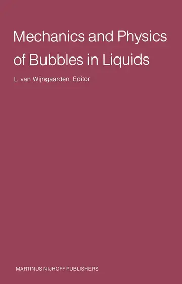 Cover of Mechanics and Physics of Bubbles in Liquids