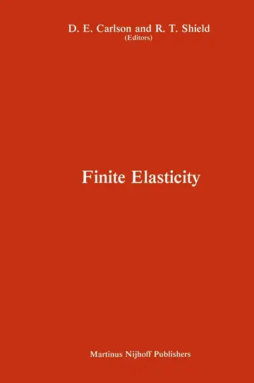 Cover of Proceedings of the IUTAM Symposium on Finite Elasticity