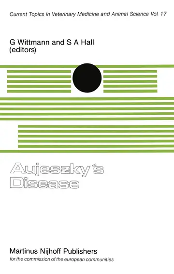 Cover of Aujeszky's Disease