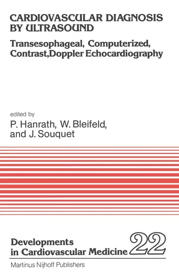 Cover of Cardiovascular Diagnosis by Ultrasound