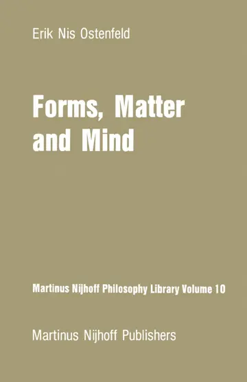 Cover of Forms, Matter and Mind