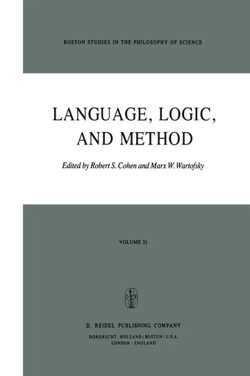 Cover of Language, Logic and Method