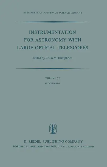 Cover of Instrumentation for Astronomy with Large Optical Telescopes