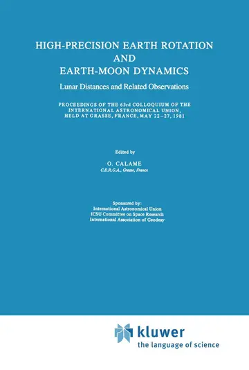 Cover of High-Precision Earth Rotation and Earth-Moon Dynamics
