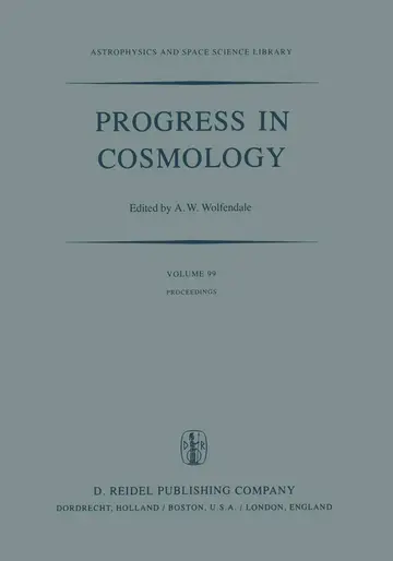 Cover of Progress in Cosmology