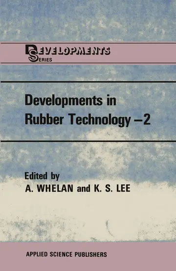Cover of Developments in Rubber Technology 2