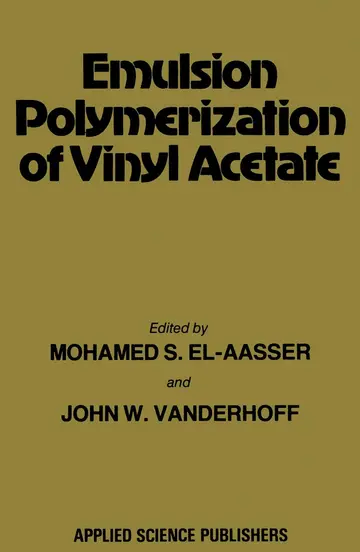 Cover of Emulsion Polymerization of Vinyl Acetate