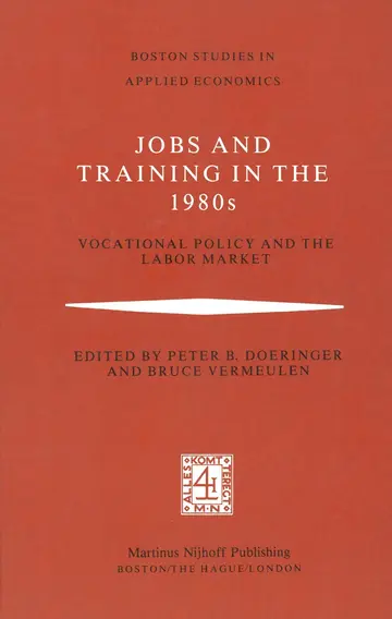 Cover of Jobs and Training in the 1980s