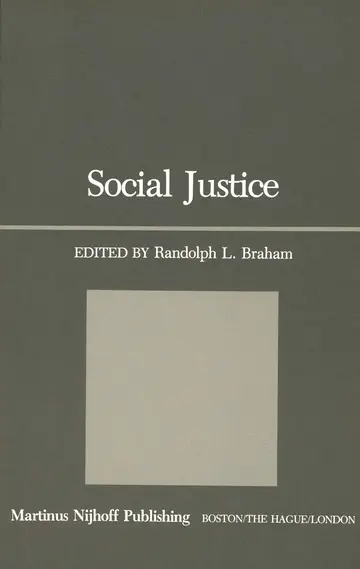 Cover of Social Justice
