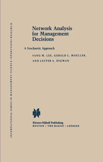 Cover of Network Analysis for Management Decisions