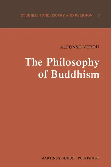 Cover of The Philosophy of Buddhism