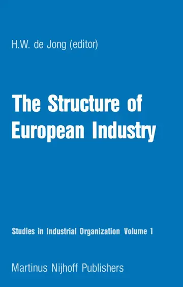 Cover of The Structure of European Industry