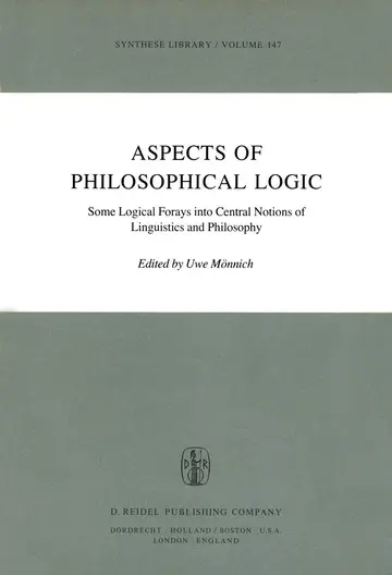 Cover of Aspects of Philosophical Logic