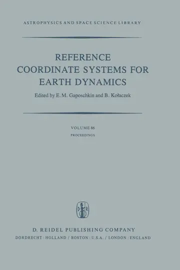 Cover of Reference Coordinate Systems for Earth Dynamics