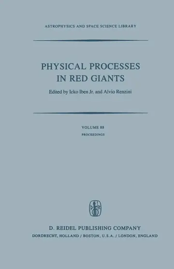 Cover of Physical Processes in Red Giants