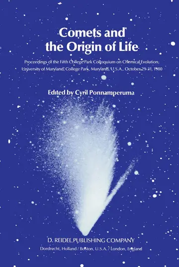 Cover of Comets and the Origin of Life