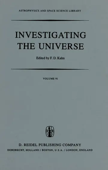 Cover of Investigating the Universe