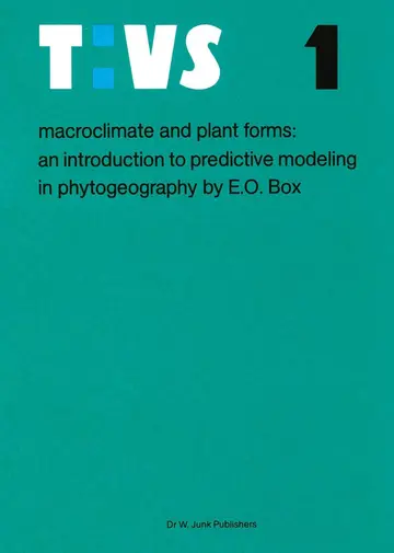 Cover of Macroclimate and Plant Forms