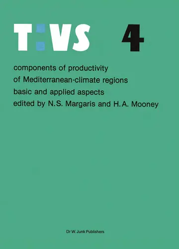 Cover of Components of productivity of Mediterranean-climate regions Basic and applied aspects