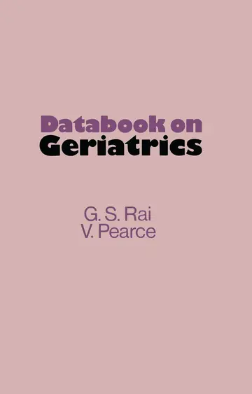 Cover of Databook on Geriatrics