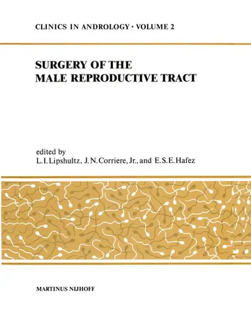Cover of Sugery of the Male Reproductive Tract