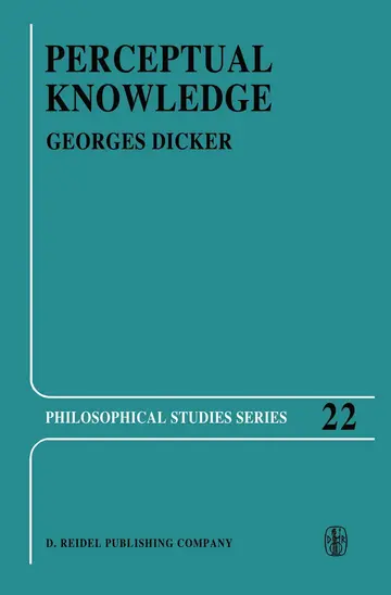 Cover of Perceptual Knowledge
