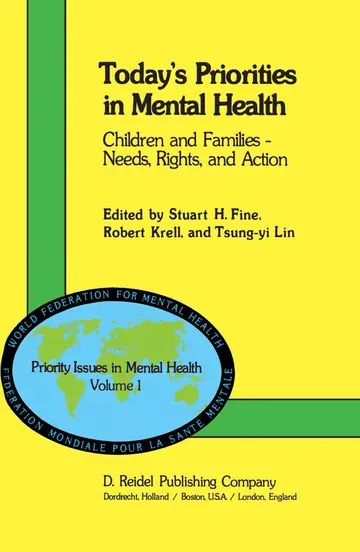 Cover of Today’s Priorities in Mental Health