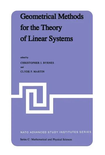 Cover of Geometrical Methods for the Theory of Linear Systems