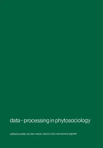 Cover of Data-processing in phytosociology