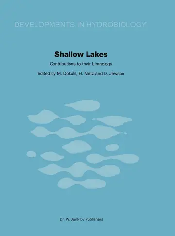 Cover of Shallow Lakes Contributions to their Limnology
