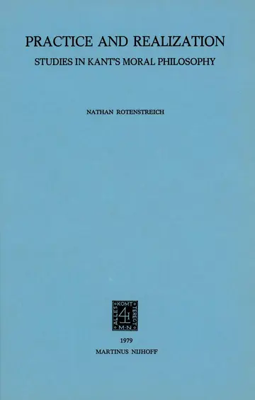 Cover of Practice and Realization