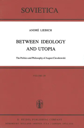 Cover of Between Ideology and Utopia
