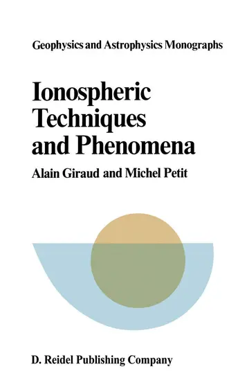 Cover of Ionospheric Techniques and Phenomena
