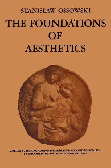 Cover of The Foundations of Aesthetics