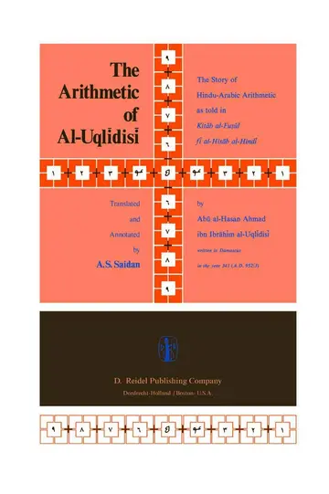 Cover of The Arithmetic of Al-uqlidisi