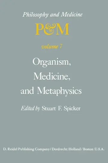 Cover of Organism, Medicine, and Metaphysics