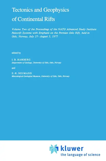 Cover of Tectonics and Geophysics of Continental Rifts