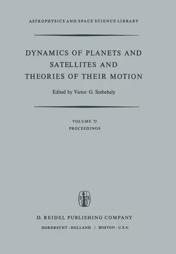 Cover of Dynamics of Planets and Satellites and Theories of Their Motion