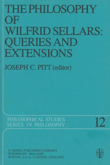 Cover of The Philosophy of Wilfrid Sellars